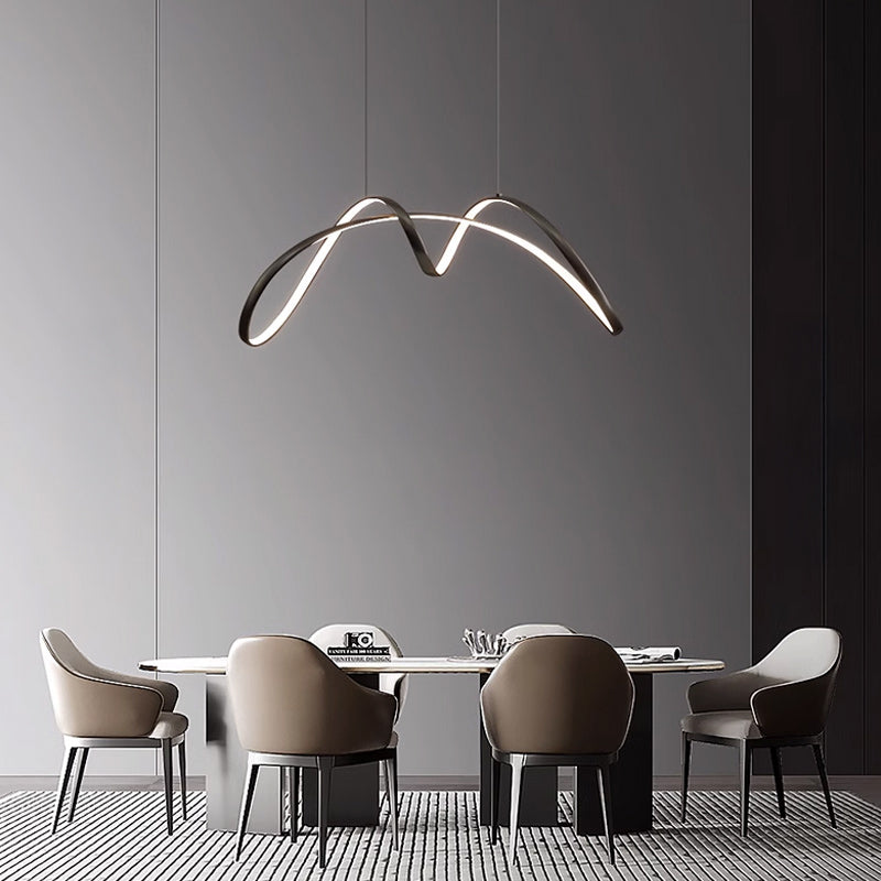 NORVIN B LUX Chandelier by Lampadom - side view