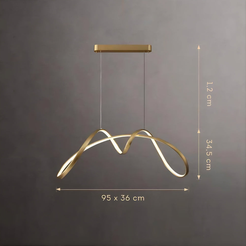 NORVIN B LUX Chandelier by Lampadom - top view