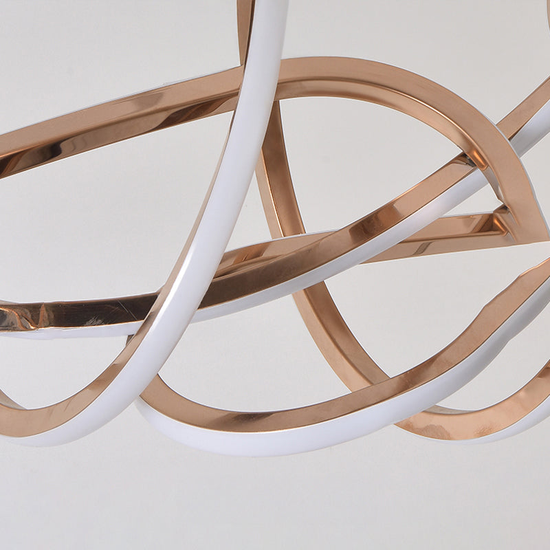 NORVIN L Linear Chandelier by Lampadom - angle view