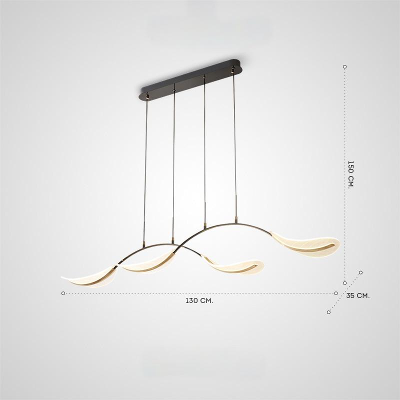 NOVEMBER Linear Chandelier