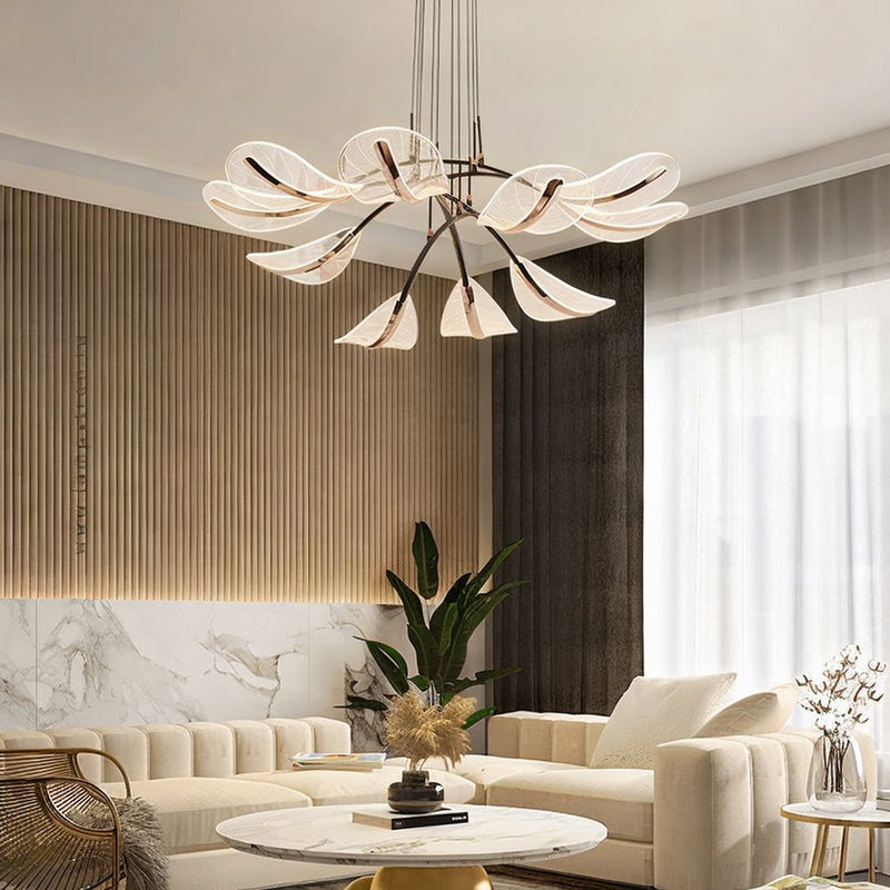 NOVEMBER Chandelier Chandelier in Acrylic by Lampadom - view 9