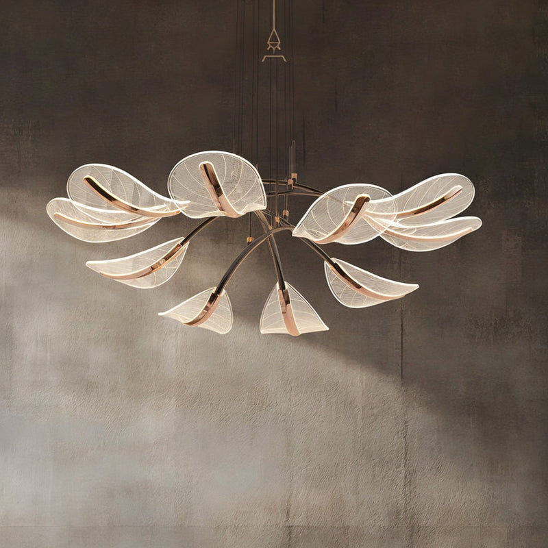 NOVEMBER Chandelier Chandelier in Acrylic by Lampadom - view 9