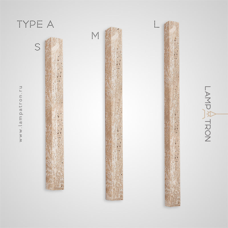 OBBE Wall Light by Lampadom - scale reference