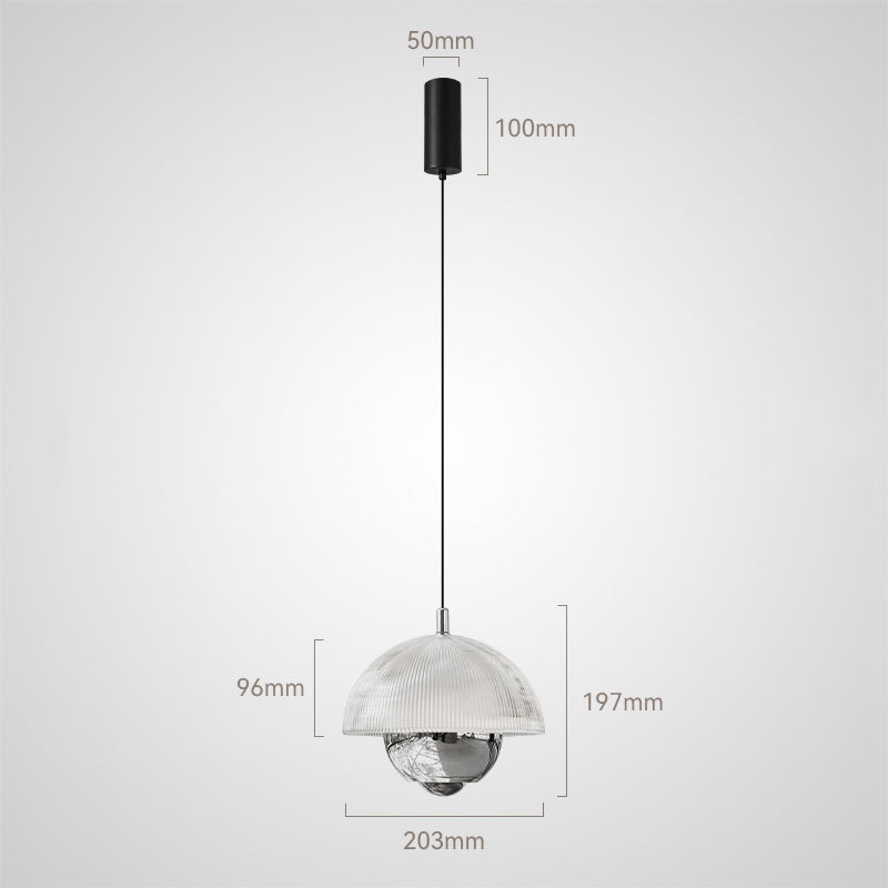 ODLER Pendant by Lampadom - side view