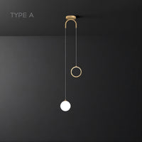 OFELIA Pendant by Lampadom - scale reference