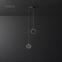 OFELIA Pendant by Lampadom - angle view