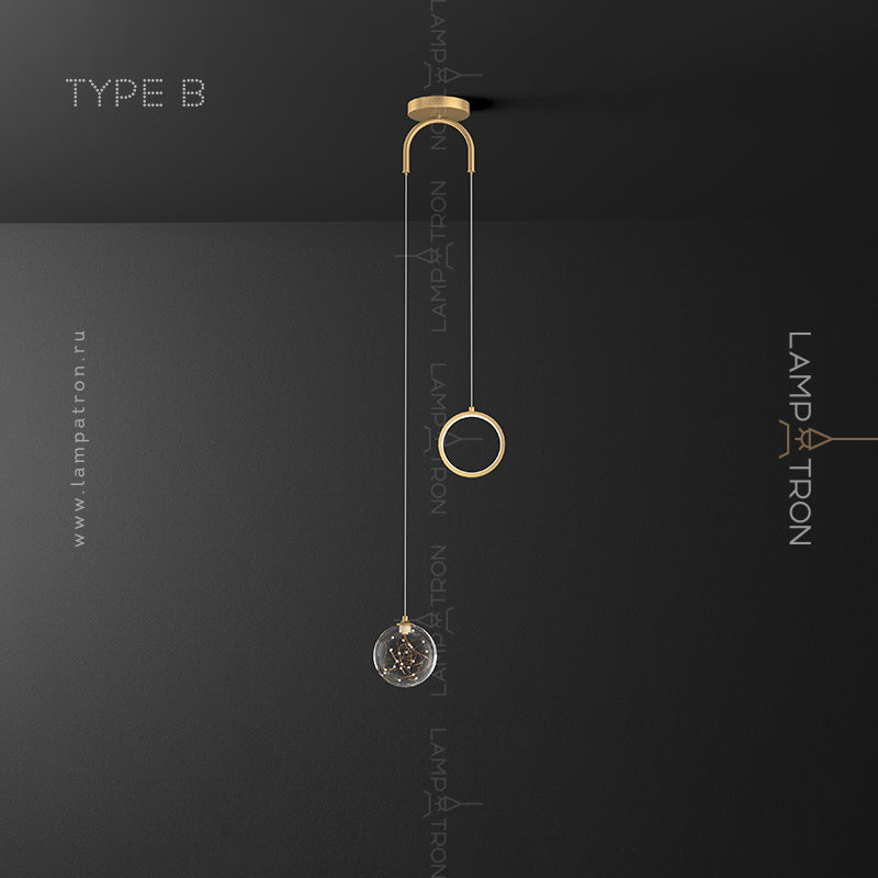 OFELIA Pendant by Lampadom - detail view