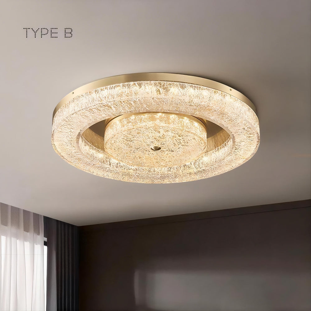 OLAGUS Ceiling Chandelier by Lampadom - side view