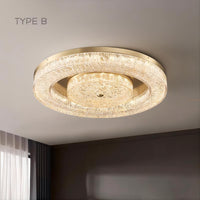 OLAGUS Ceiling Chandelier by Lampadom - side view