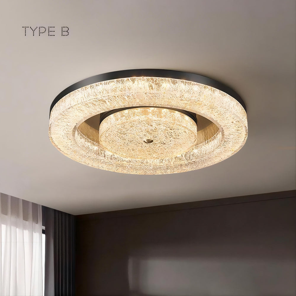 OLAGUS Ceiling Chandelier by Lampadom - close-up