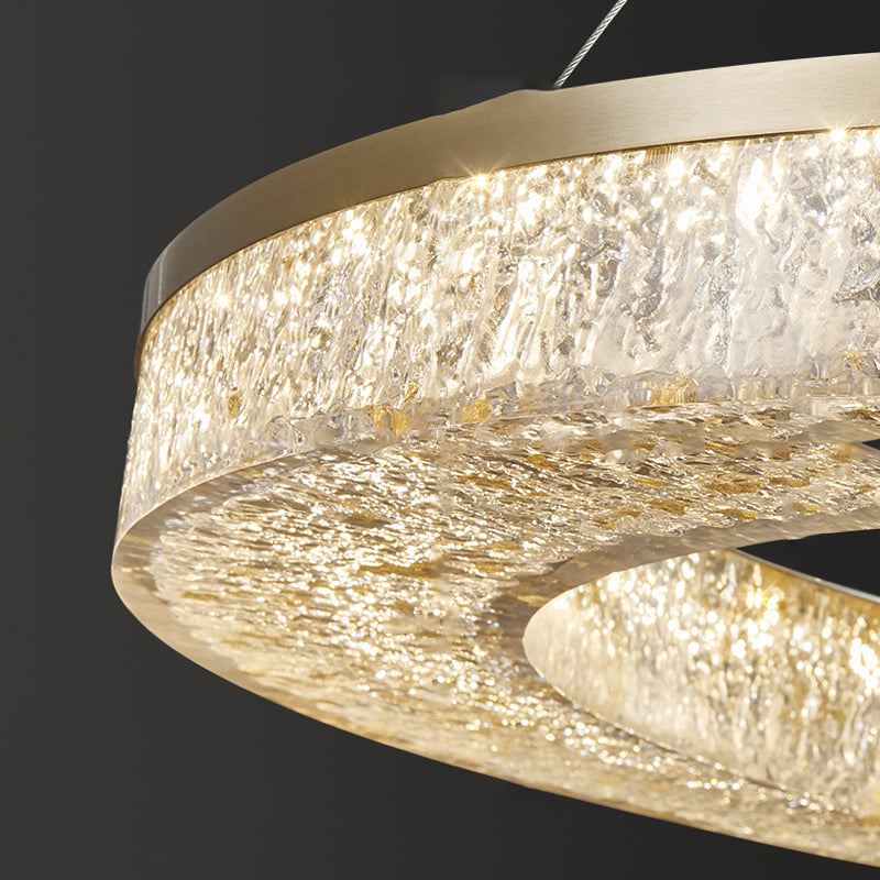 OLAGUS COMBO Ring Chandelier by Lampadom - angle view