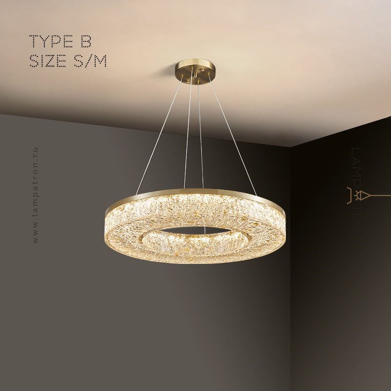 OLAGUS ONE Ring Chandelier