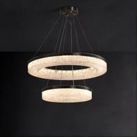 OLAGUS Ring Chandelier by Lampadom - angle view