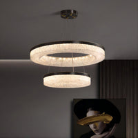 OLAGUS Ring Chandelier by Lampadom - ambient shot