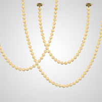 OLAUS MARBLE Pendant by Lampadom - close-up
