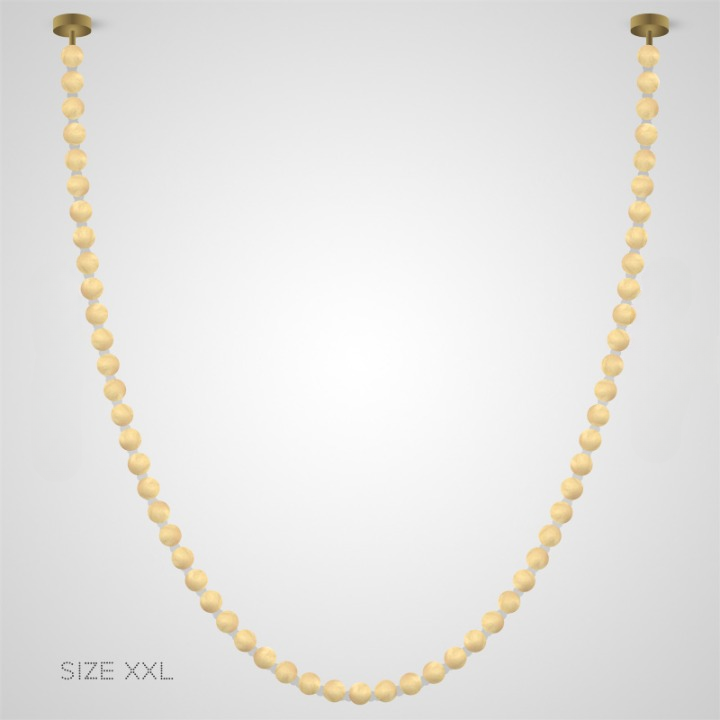 OLAUS MARBLE Pendant by Lampadom - angle view