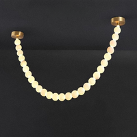 OLAUS MARBLE Pendant by Lampadom - side view
