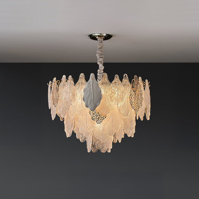 OLEANDER Chandelier by Lampadom - side view