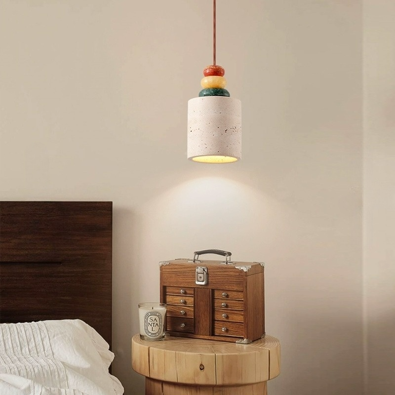 OLLE STONE Pendant by Lampadom - close-up