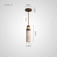 OLLE STONE Pendant by Lampadom - top view
