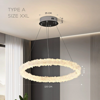 OLSANG Chandelier by Lampadom - side view