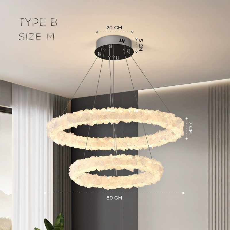 OLSANG Chandelier by Lampadom - detail view