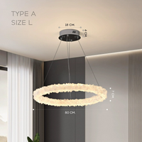 OLSANG Chandelier by Lampadom - top view