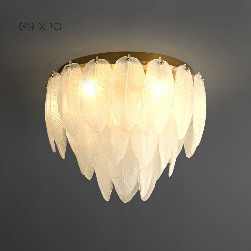 LORELEY Ceiling Chandelier by Lampadom - side view