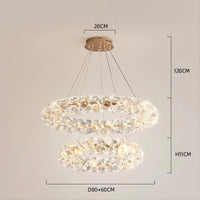 ORESTES Ring Chandelier by Lampadom - detail view