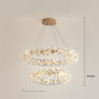 ORESTES Ring Chandelier by Lampadom - detail view