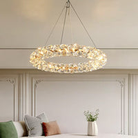 ORESTES Ring Chandelier by Lampadom - ambient shot