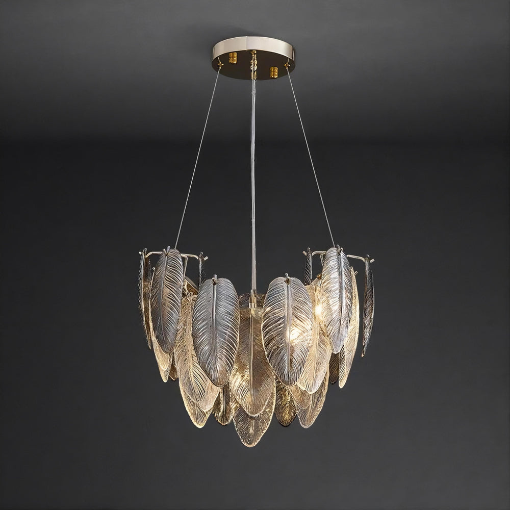 ORLANDA Ring Chandelier by Lampadom - side view