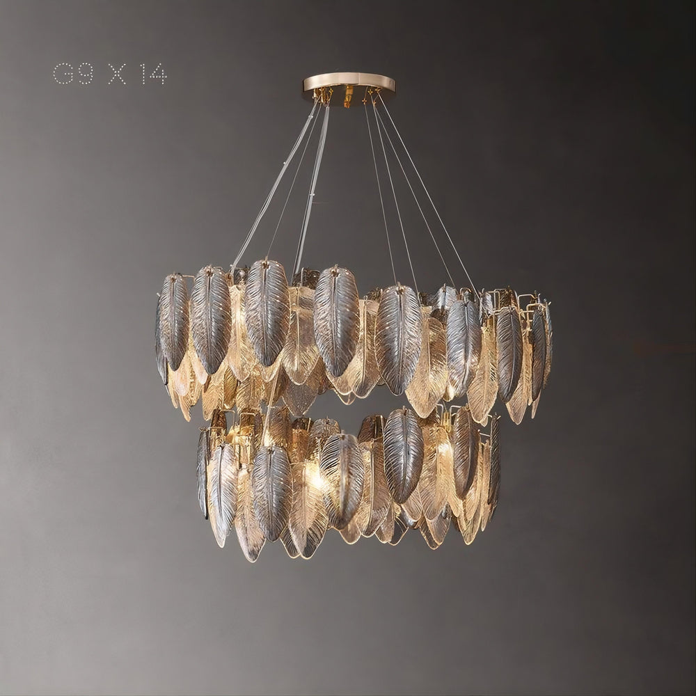 ORLANDA Ring Chandelier by Lampadom - detail view