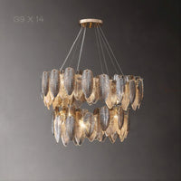 ORLANDA Ring Chandelier by Lampadom - detail view
