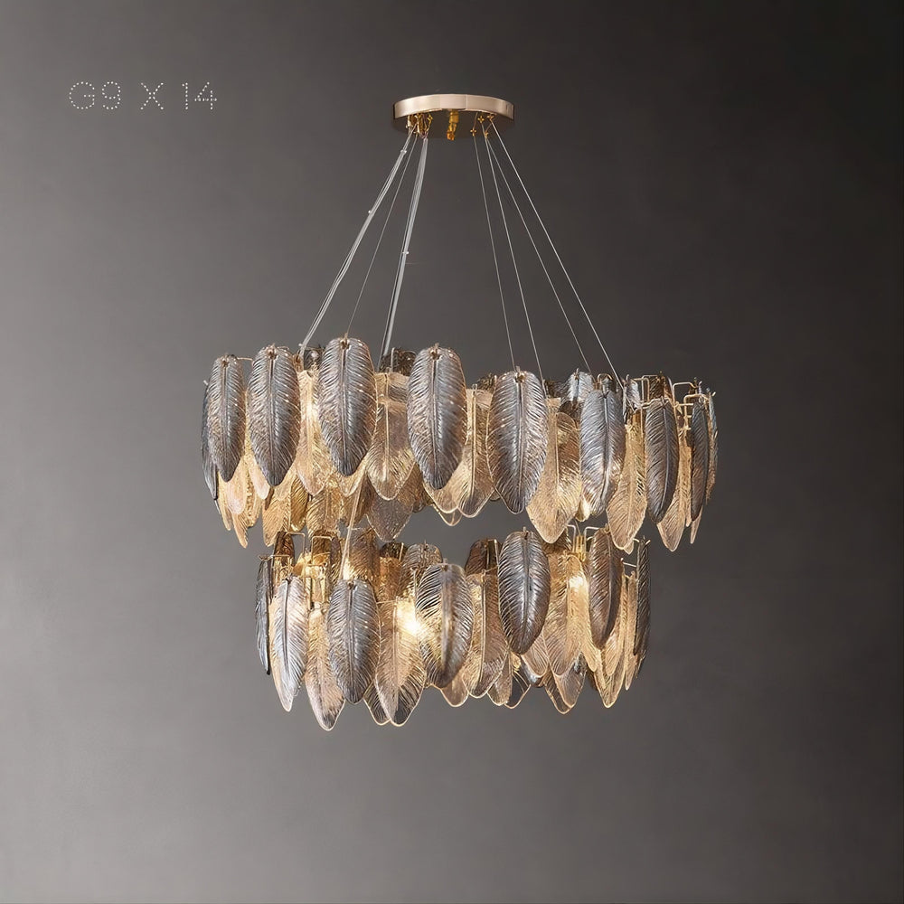 ORLANDA Ring Chandelier by Lampadom - scale reference