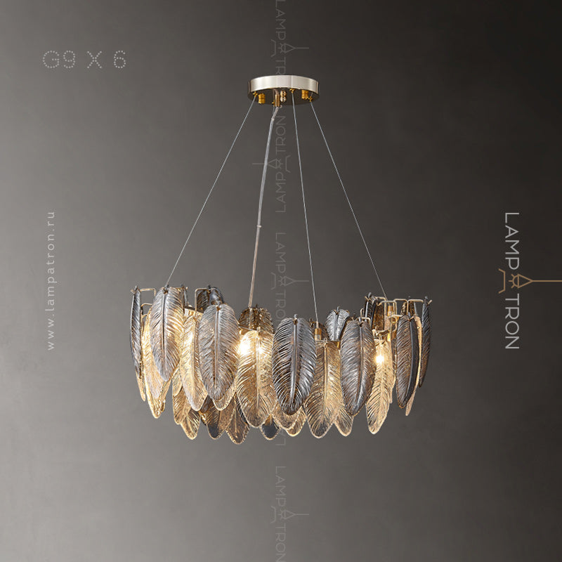 ORLANDA Ring Chandelier by Lampadom - ambient shot