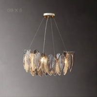 ORLANDA Ring Chandelier by Lampadom - side view