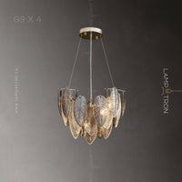 ORLANDA Ring Chandelier by Lampadom - scale reference