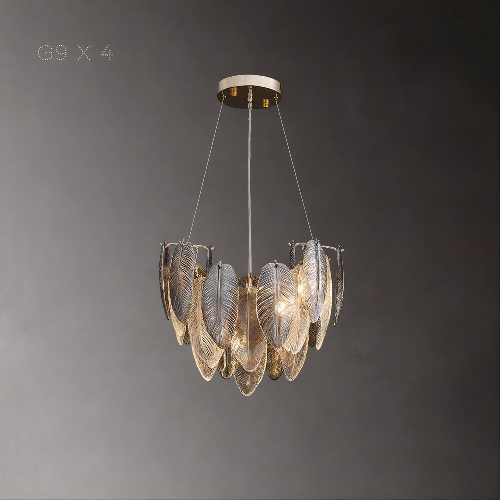 ORLANDA Ring Chandelier by Lampadom - angle view