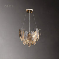 ORLANDA Ring Chandelier by Lampadom - angle view