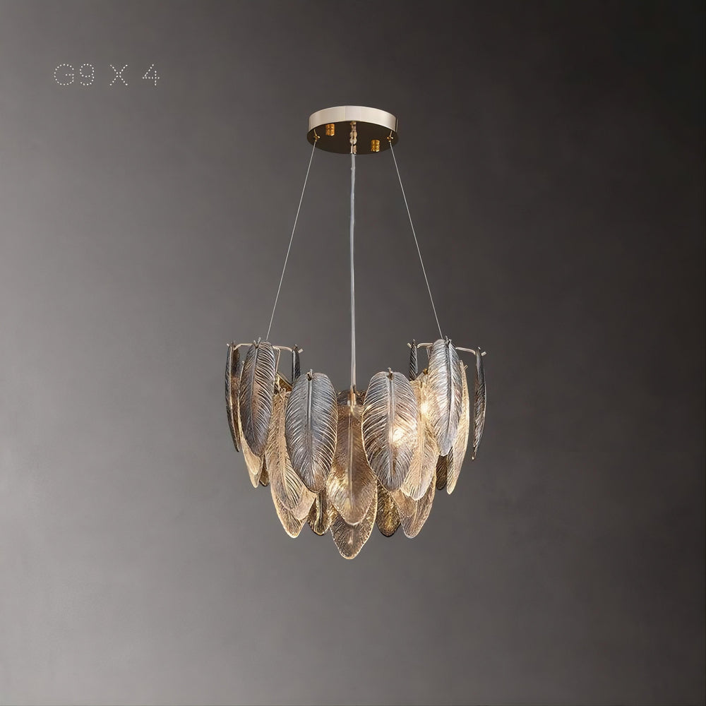 ORLANDA Ring Chandelier by Lampadom - top view
