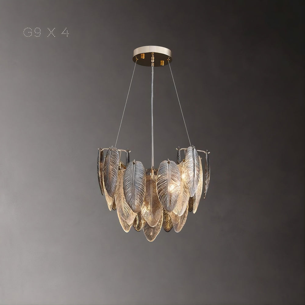ORLANDA Ring Chandelier by Lampadom - top view