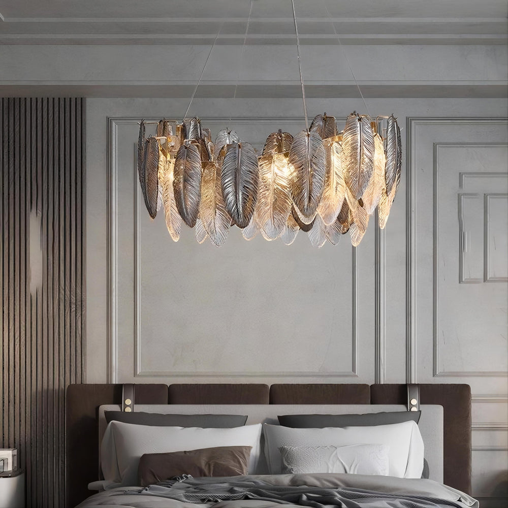 ORLANDA Ring Chandelier by Lampadom - angle view