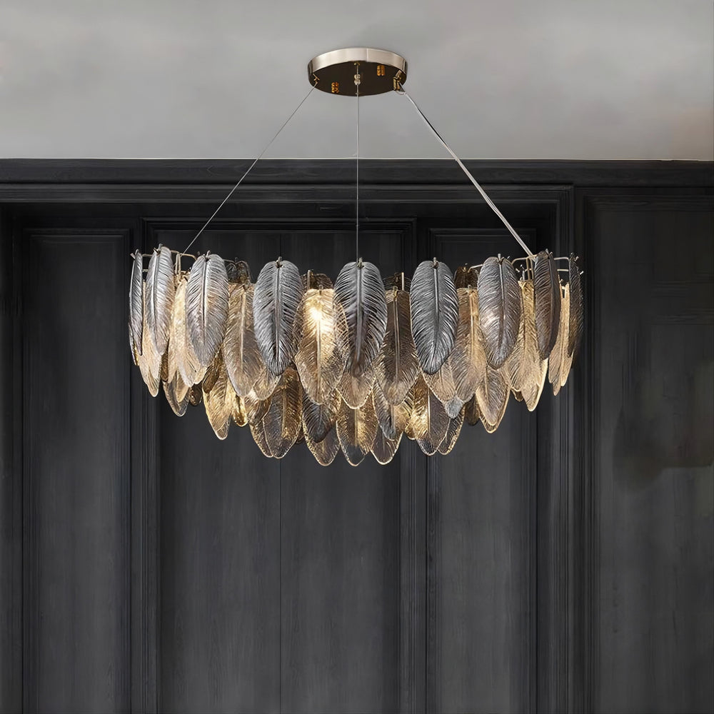 ORLANDA Ring Chandelier by Lampadom - side view