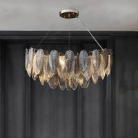 ORLANDA Ring Chandelier by Lampadom - side view