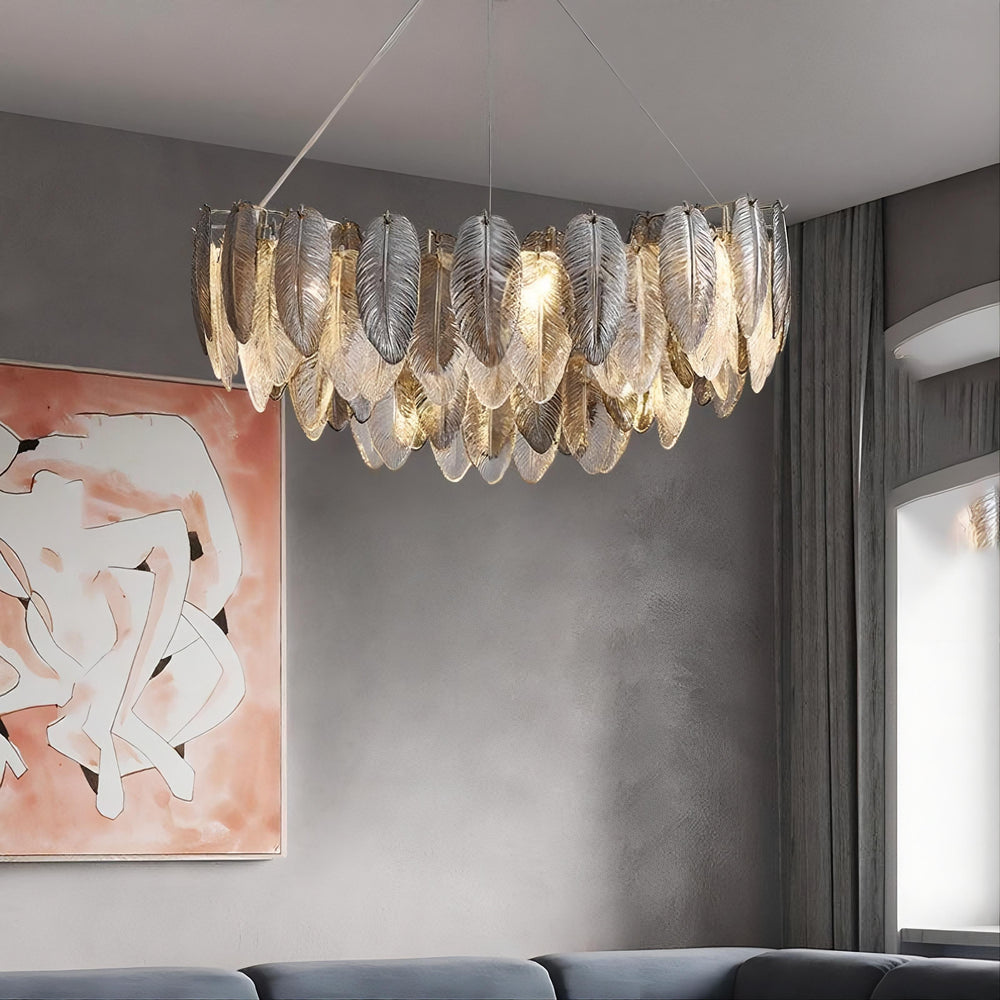 ORLANDA Ring Chandelier by Lampadom - close-up