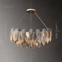 ORLANDA Ring Chandelier by Lampadom - top view
