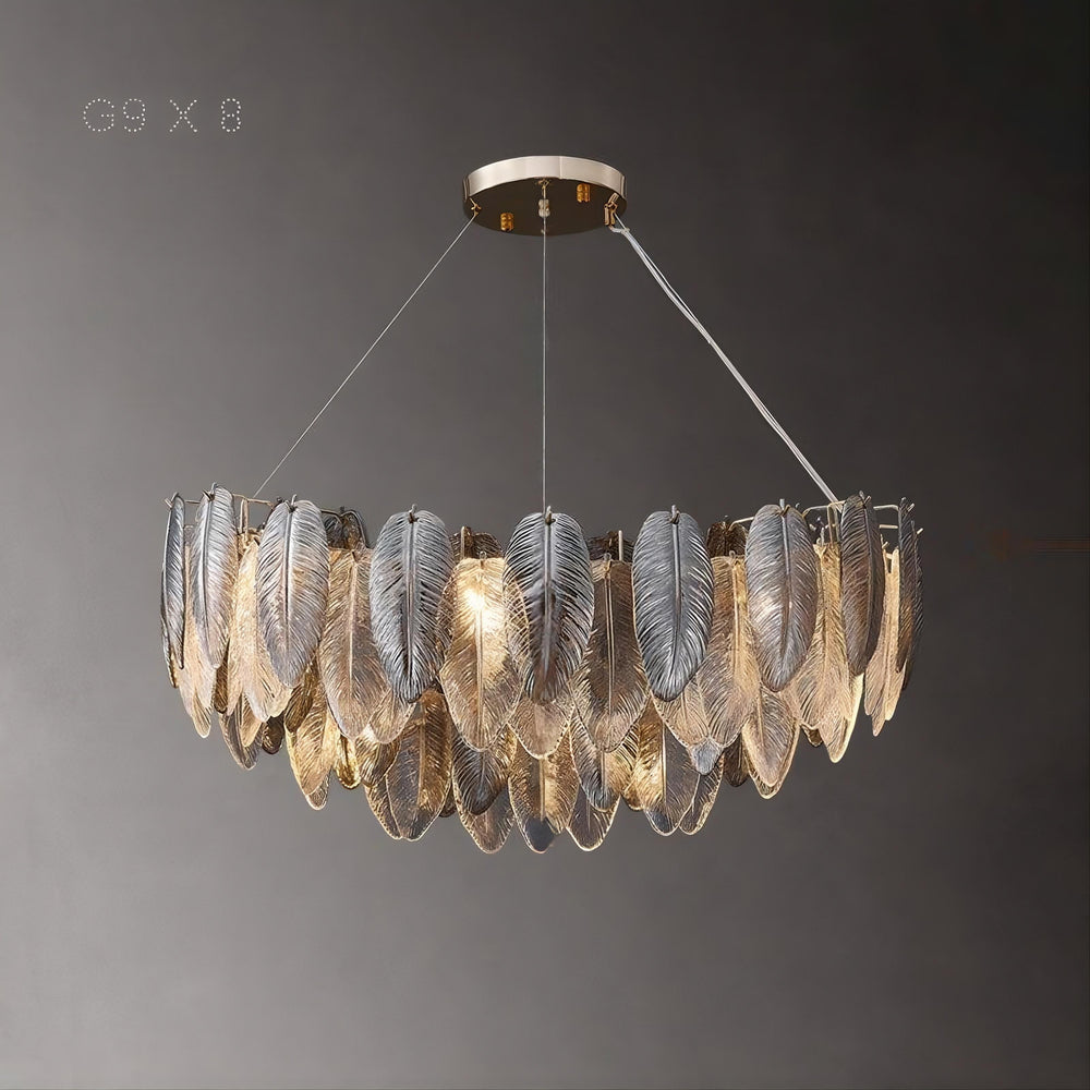 ORLANDA Ring Chandelier by Lampadom - close-up
