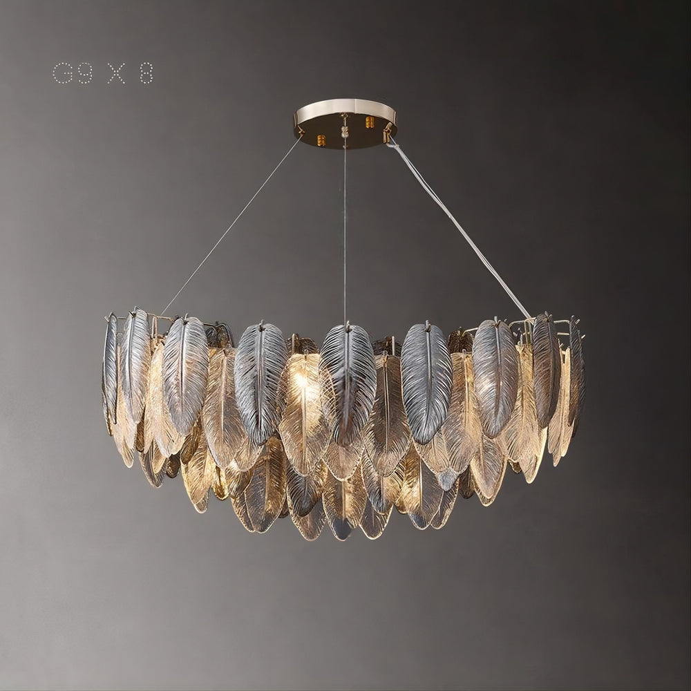 ORLANDA Ring Chandelier by Lampadom - top view