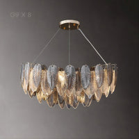 ORLANDA Ring Chandelier by Lampadom - top view